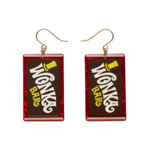 Original Wonka Bar Drop Earrings - Wonka 24 - Erstwilder