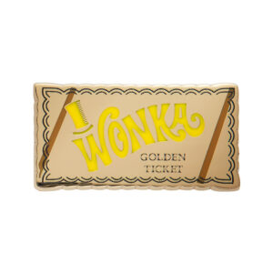 Golden Ticket Enamel Pin - Wonka 24 - Erstwilder