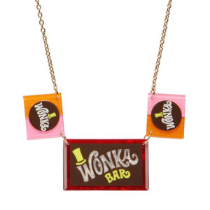 Wonka Chocolate Bars Necklace - Wonka 24 - Erstwilder