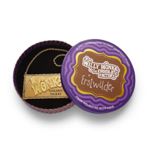 Golden Ticket Necklace - Wonka 24 - Erstwilder