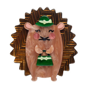 Harriet the Hedgehog Brooch - London Calling 2025 - Erstwilder