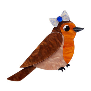Rosie the Robin Brooch - London Calling 2025 - Erstwilder
