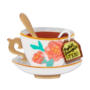 Fancy a Cuppa Brooch - London Calling 2025 - Erstwilder