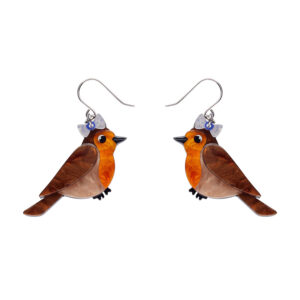 Rosie the Robin Earrings - London Calling 2025 -  Erstwilder