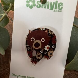 Wombat Pin - Smyle Designs