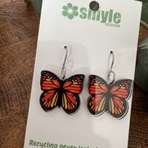 Monarch Butterfly Earrings - Smyle Designs