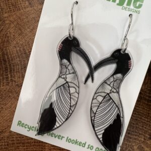 Bin Chicken Drop Earrings - Smyle Designs
