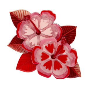 Halcyon Hibiscus Brooch - Jocelyn Proust 25 - Erstwilder