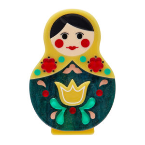 Matryoshka Memories Toy Brooch - Fan Favourites March 25 - Erstwilder