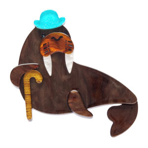 Old Man Walrus Brooch - Fan Favourites March 25 - Erstwilder