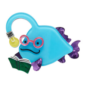 Bright-Eyed Bibliophile Brooch - Fan Favourites March 25 - Erstwilder