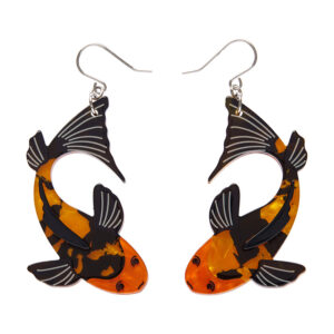 Playing Koi Drop Earrings - Fan Favourites March 25 - Erstwilder