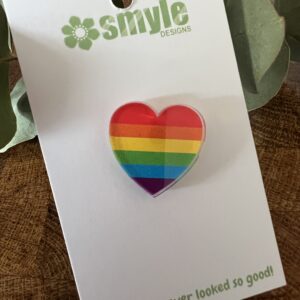 Pride Heart Pin - Smyle