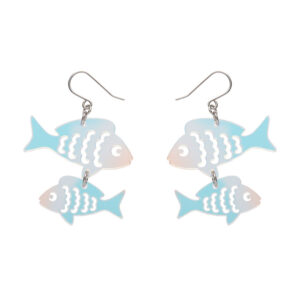 Fish Friends Drop Earrings - Iridescent - Barrier Reef 25 - Erstwilder