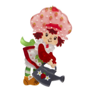 Strawberry Gardening Brooch - Strawberry Shortcake 25 - Erstwilder