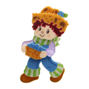 Huckleberry Pie Brooch - Strawberry Shortcake 25 - Erstwilder