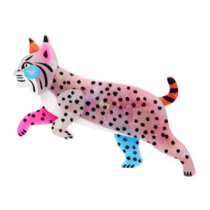 Bohemian Bobcat Brooch - Pete Cromer 25 - Erstwilder
