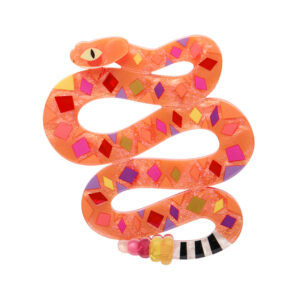 Rowdy Rattlesnake Brooch - Pete Cromer 25 - Erstwilder