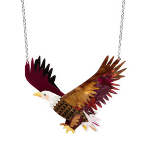 The Bold Bald Eagle Necklace - Pete Cromer 25 - Erstwilder