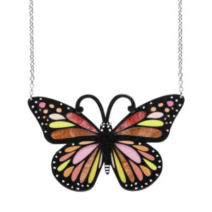 The Magnificent Monarch Butterfly Necklace - Pete Cromer 25 - Erstwilder