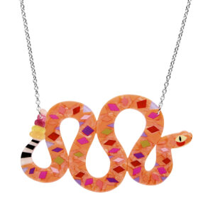 Rowdy Rattlesnake Necklace - Pete Cromer 25 - Erstwilder