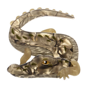 Crikey Saltwater Crocodile Brooch - Australiana Aug 25 - Erstwilder