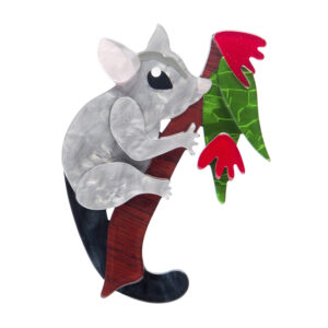 Penny the Possum Brooch - Australiana Aug 25 - Erstwilder