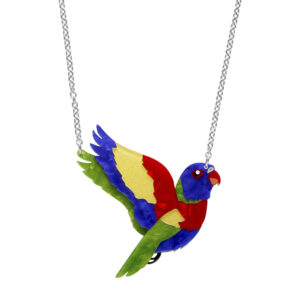 Lulu the Lorikeet Necklace - Australiana Aug 25 - Erstwilder