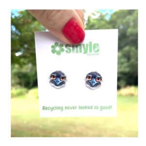 Emu Stud Earrings - Smyle Designs