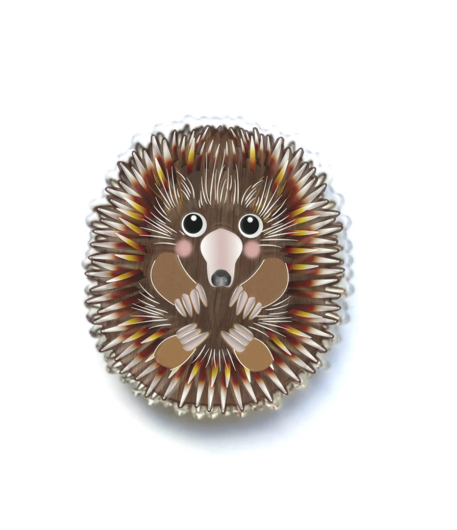 Echidna Pin - Smyle Designs