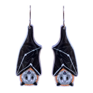 Flying Fox Drop Earrings - Smyle Designs