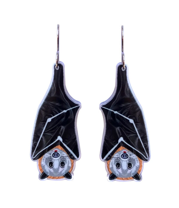 Flying Fox Drop Earrings - Smyle Designs