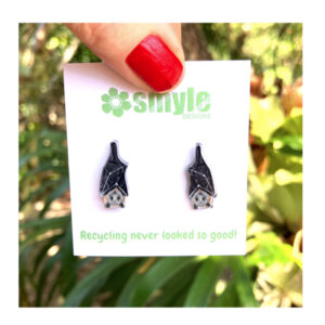 Flying Fox Stud Earrings - Smyle Designs