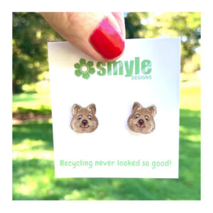 Quokka Stud Earrings - Smyle Designs