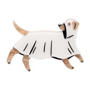 Poltergeist Pooch Brooch - Haunted At Heart 2025 - Erstwilder