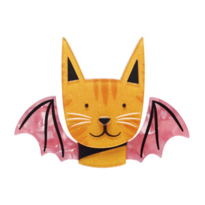 Winged Kitty Brooch - Haunted At Heart 2025 - Erstwilder