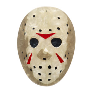 Jason Voorhees Mask Brooch - Thrills and Chills Hallows 25 - Erstwilder