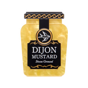 The Dijon Effect Brooch - Condiments Oct 2025