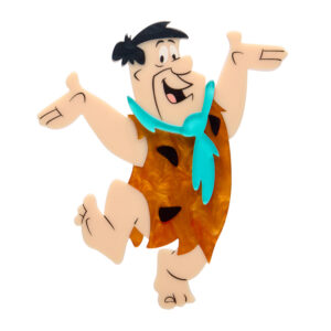 Fred Flintstone Brooch - Hanna Barbera 26 - Erstwilder