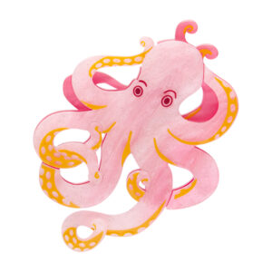 Octopode Abode Brooch - Fan Favourites March 2025