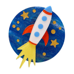 Blast Off Brooch - Fan Favourites March 2025