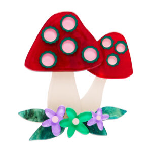 Forest Fun Guy Brooch - Fan Favourites March 2025