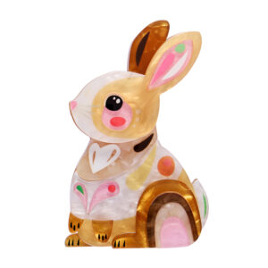 Maple the Bunny Brooch - Pete Cromer Easter 2026