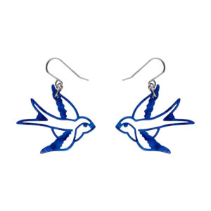 Swallow Drop Earrings Essentials - Blue - Fan Favourites March 2025