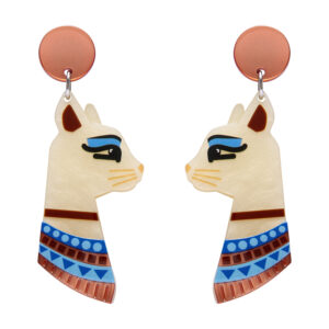 Bastet the Protector Drop Earrings  - Fan Favourites March 2025
