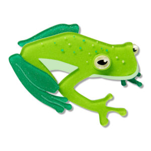 Buckley's Giant Glass Frog Brooch - Rarest Kind April 26