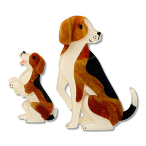Paw by Paw Brooch Pair - By Your Side - Apr26