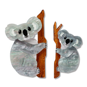 Among the Eucalyptus Brooch Pair - By Your Side - Apr26