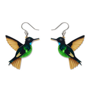 Dusky Starfrontlet Drop Earrings - Rarest Kind April 26