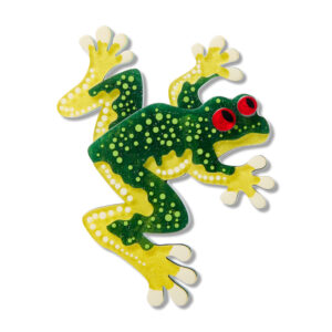 Tjawan Ritjinguthinha Brooch - Frog Dreaming - Brooke Sutton 2026 - Erstwilder
